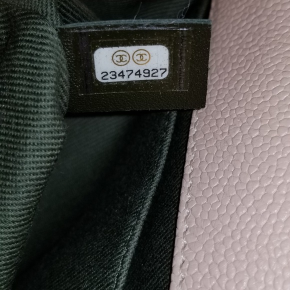 (SOLD) Chanel beige boy bag with GHW - Picture 7 of 8